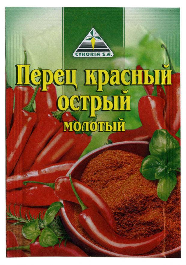 

Перец красный Cykoria S.A. острый, 20 г