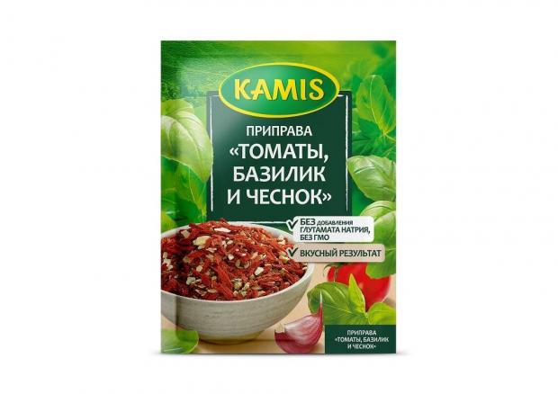 

Приправа Kamis томаты базилик и чеснок, 15 г