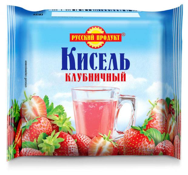 Кисель «Русский Продукт» быстрого приготовления клубничный, 220 г