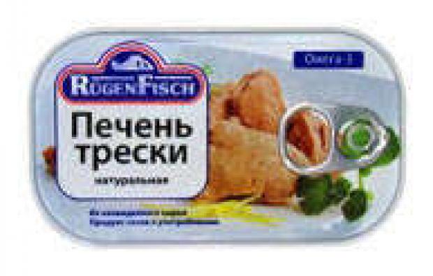 

Печень трески Rugen Fisch, 115 г