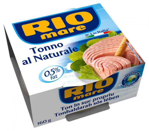 

Тунец Rio Mare в собственном соку, 160 г