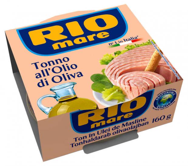 

Тунец Rio Mare в оливковом масле, 160 г
