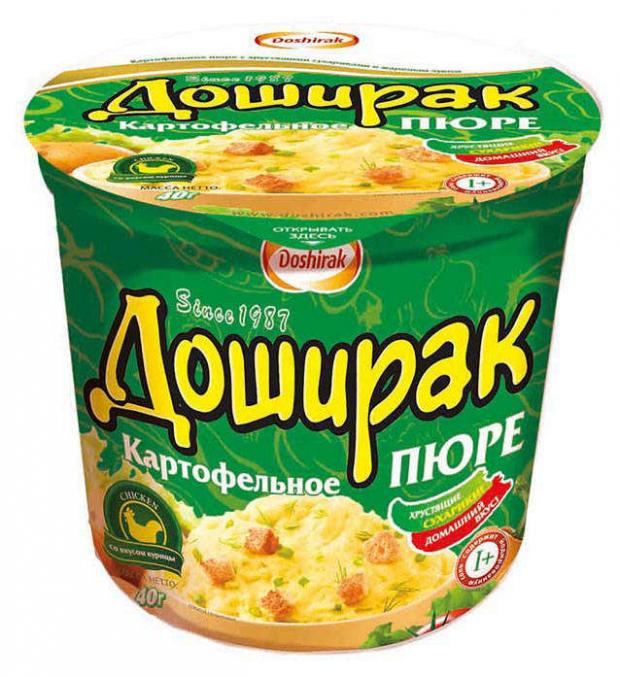 сколько ккал в пюре доширак