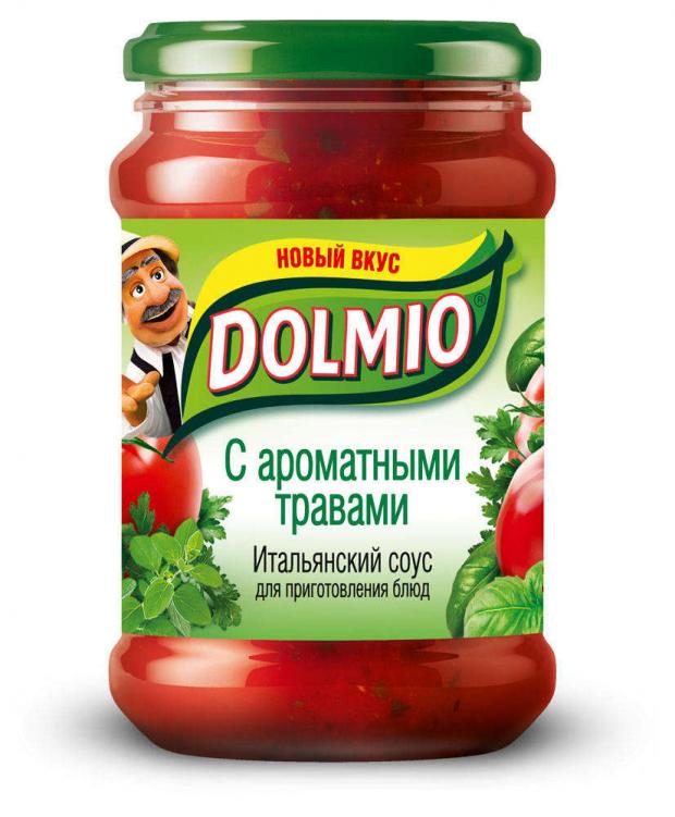 

Соус для пасты Dolmio томатный с ароматными травами, 350 г
