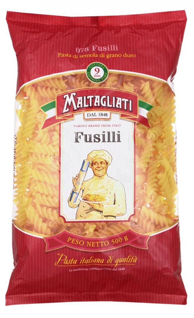 

Макаронные изделия Maltagliati №078 Fusilli спиральки, 500 г