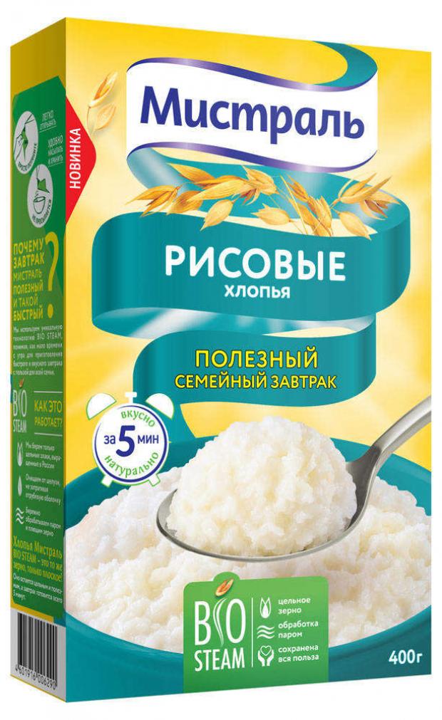 Хлопья рисовые Мистраль нежные 400 г 94₽