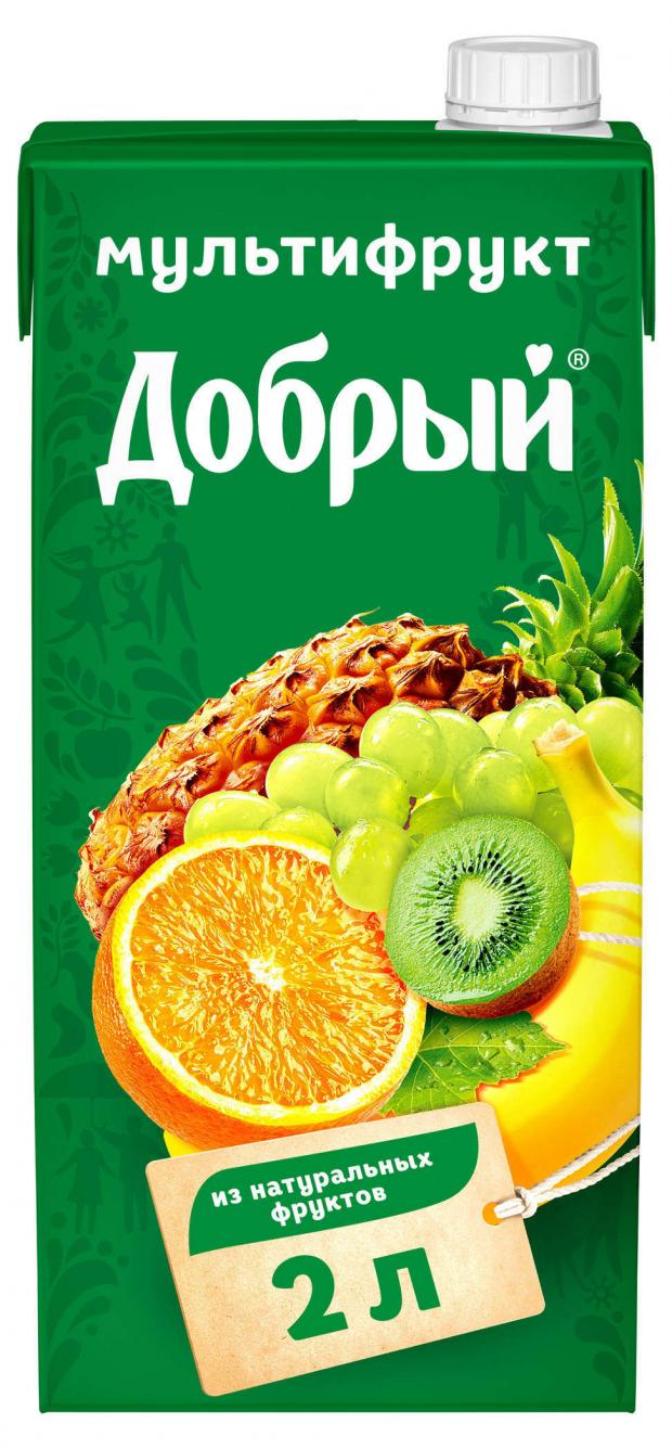 Нектар мультифруктовый Добрый 2 л 155₽