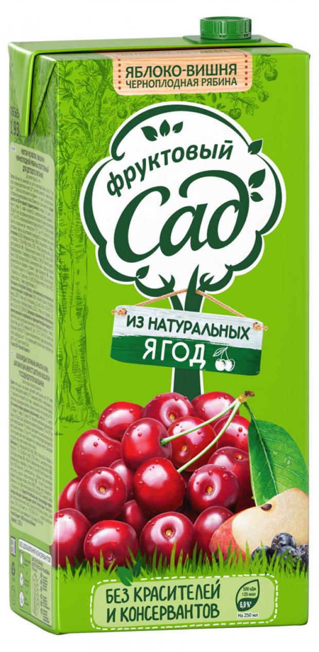 

Сок «Фруктовый сад» яблоко вишня черноплодная рябина, 1,93 л