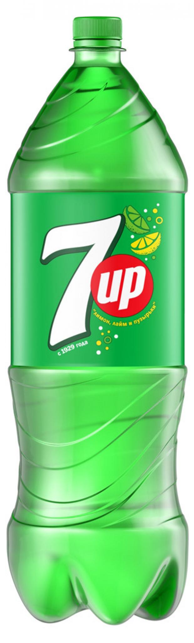 Напиток сильногазированный 7UP Лимон и Лайм, 2 л