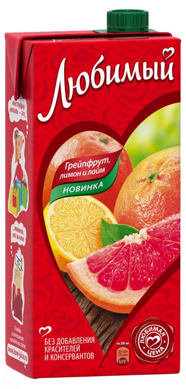 

Напиток сококосодержащий «Любимый» цитрусовый микс, 1,93 л