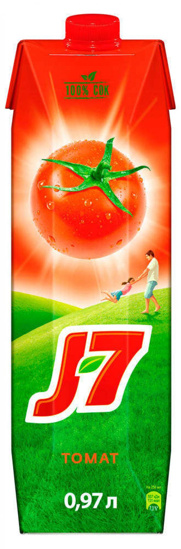 Сок томатный J7 с солью 970 мл 151₽