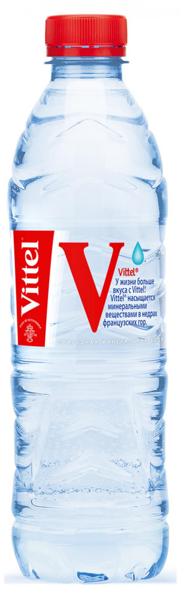 Вода минеральная Vittel без газа, 500 мл