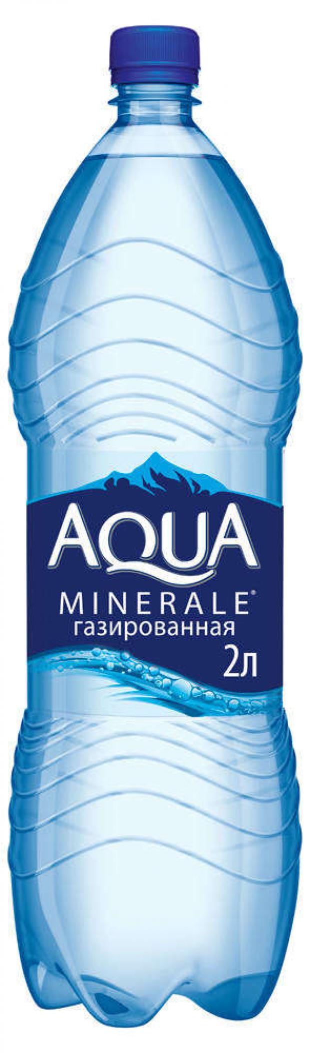 Вода питьевая Aqua Minerale с газом, 2 л