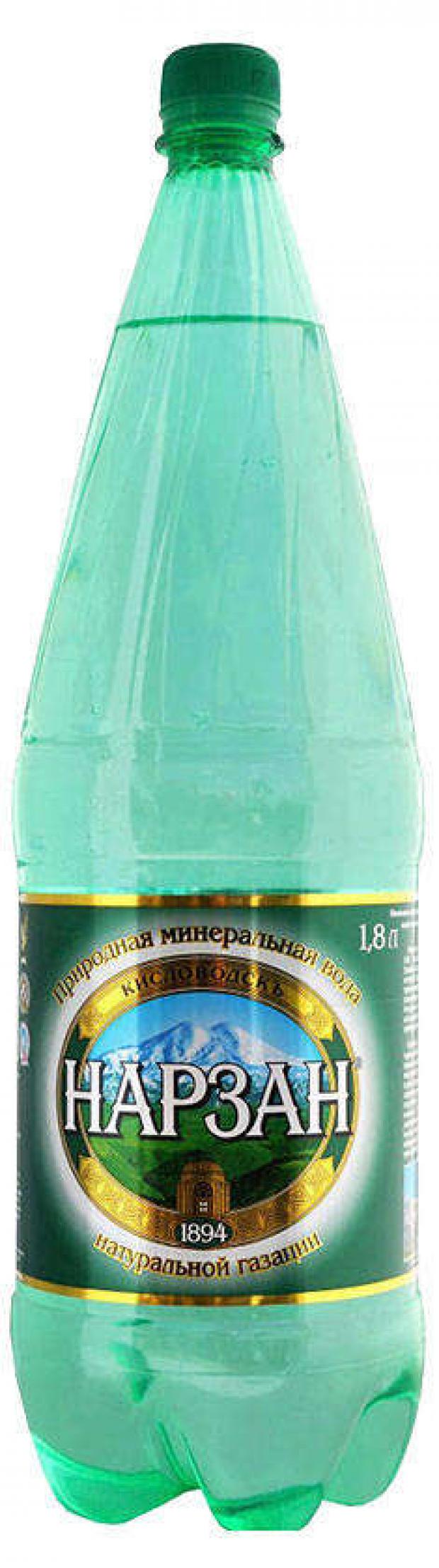 

Вода минеральная «Нарзан» с газом, 1,8 л