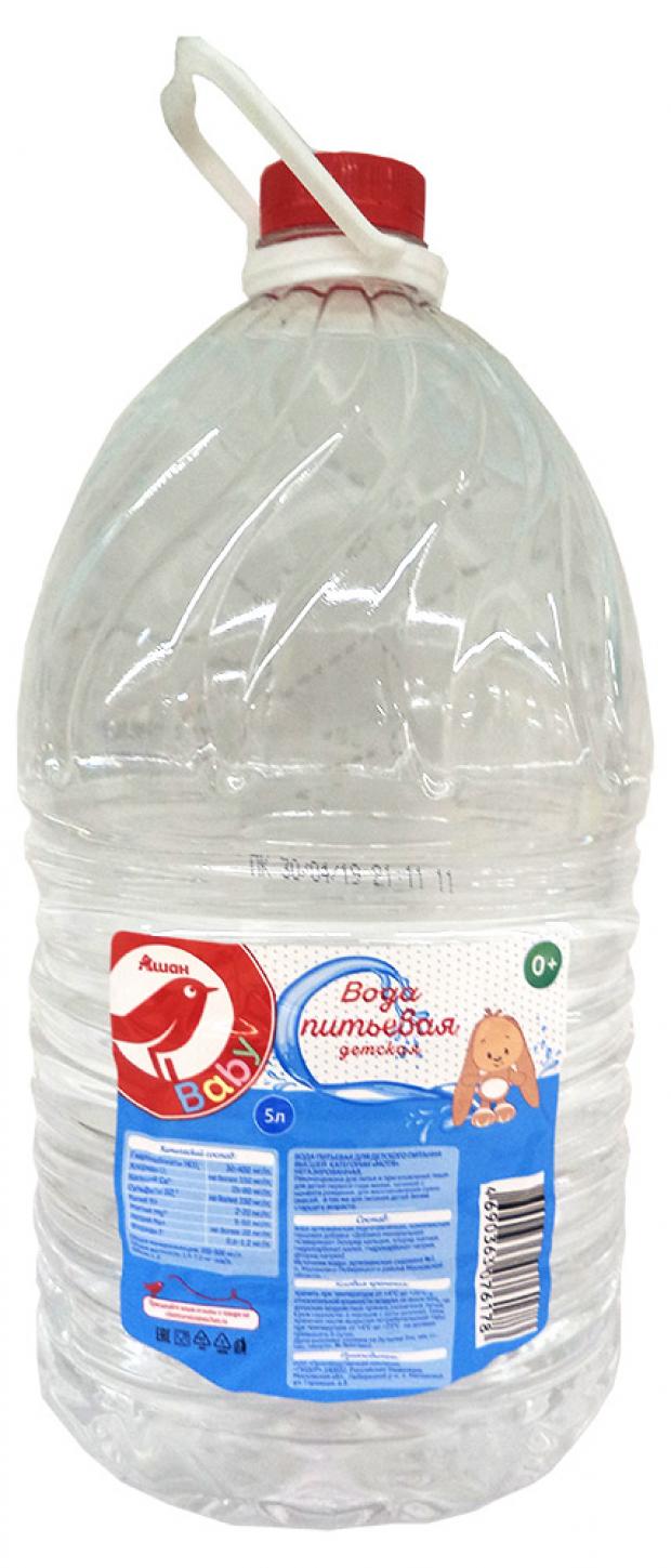 

Вода детская питьевая Auchan Красная Птица, 5 л