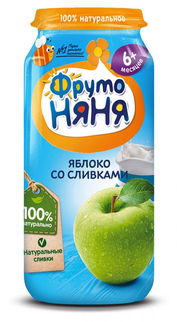 

Пюре «ФрутоНяня» из яблок со сливками с 6 мес, 250 г