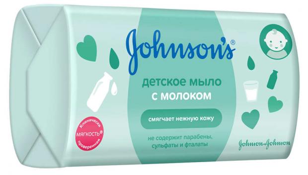 

Мыло Johnson's baby с молоком, 100 г
