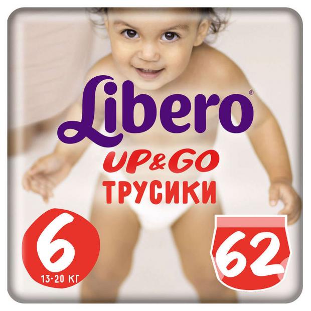 

Трусики Libero Up&Go XL 13-20 кг, 62 шт