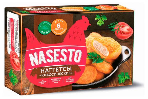 

Наггетсы из филе куриной грудки «Nasesto» классические, 300 г