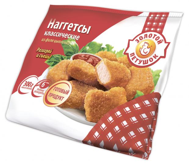 Наггетсы «Золотой Петушок» классические, 300 г
