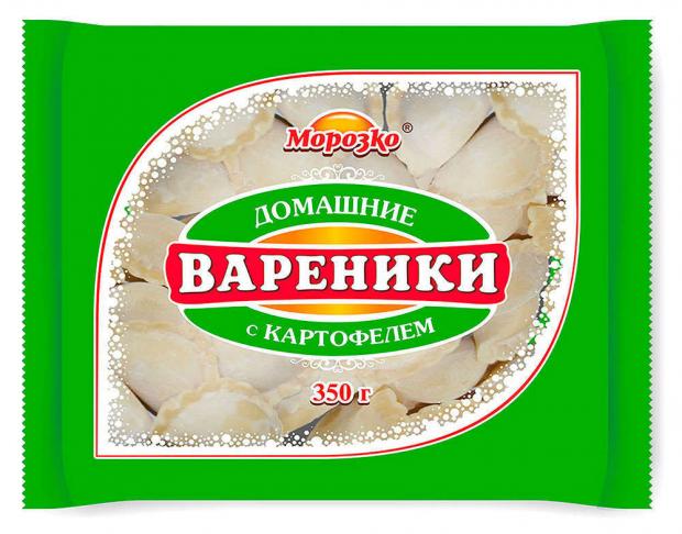 Вареники Морозко Домашние с картофелем 350 г 62₽