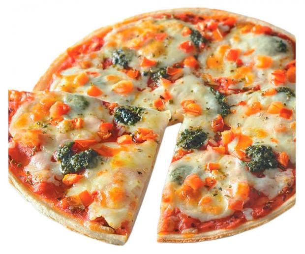 

Пицца Auchan Pizza divina с сырами моцарелла эдам и томатами, 335 г