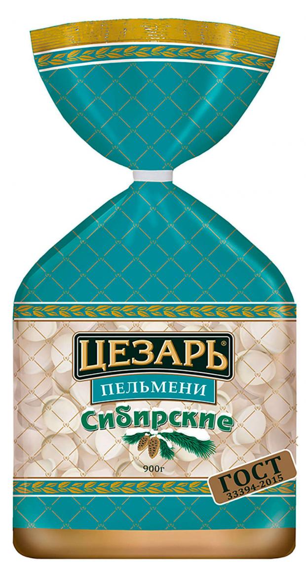 

Пельмени «Цезарь» Сибирские ГОСТ, 900 г