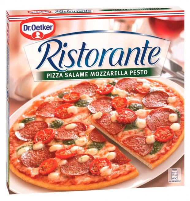 

Пицца Dr. Oetker Ristorante Салями Моцарелла Песто, 360 г