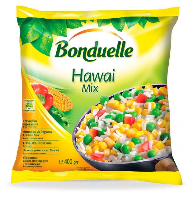 

Смесь овощная Bonduelle Гавайская для жарки, 400 г