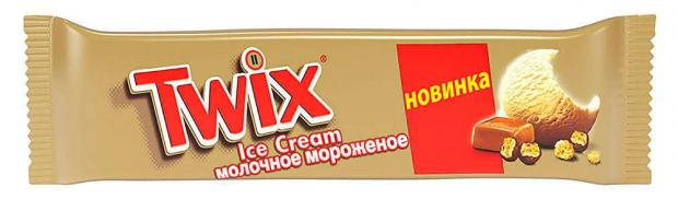 Мороженое Twix батончик 605 мл 53₽
