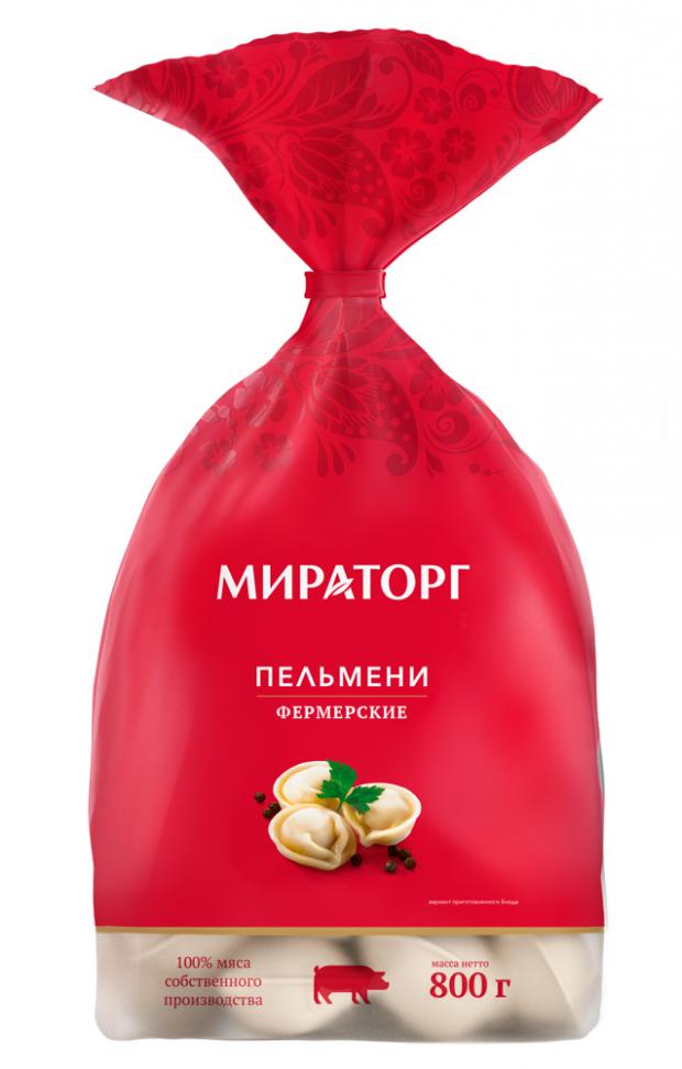 Пельмени Мираторг Фермерские 800 г 310₽