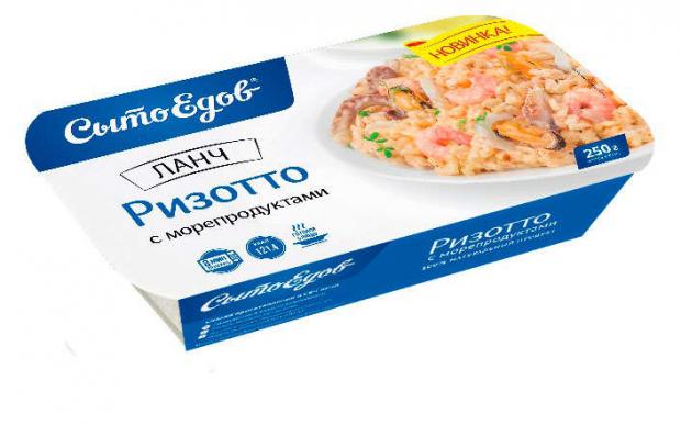 

Ризотто «Сытоедов» с морепродуктами, 12х250 г