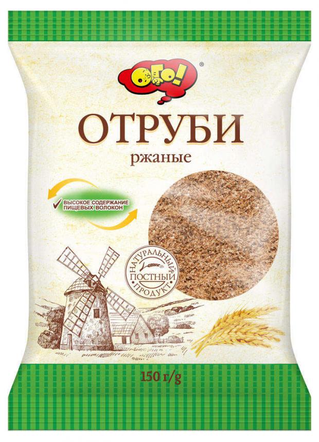 Отруби ржаные «ОГО!», 150 г