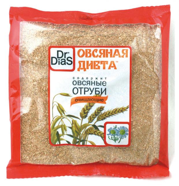 Отруби овсяные DrDiaS овсяные 200 г 41₽