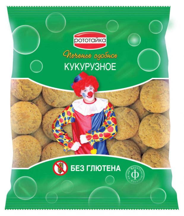 Печенье кукурузное Рототайка без глютена 200 г 75₽