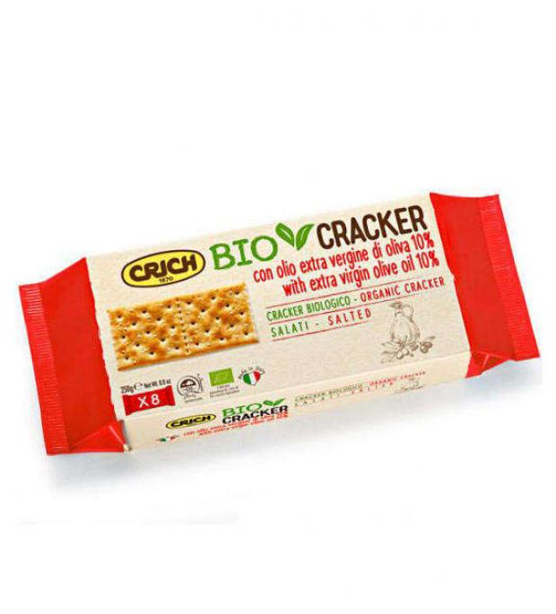 Крекер CRICH несоленый с оливковым маслом БИО 250 г 312₽