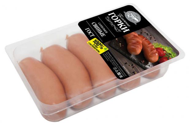 Сардельки свиные Ближние Горки ГОСТ 580 г 303₽