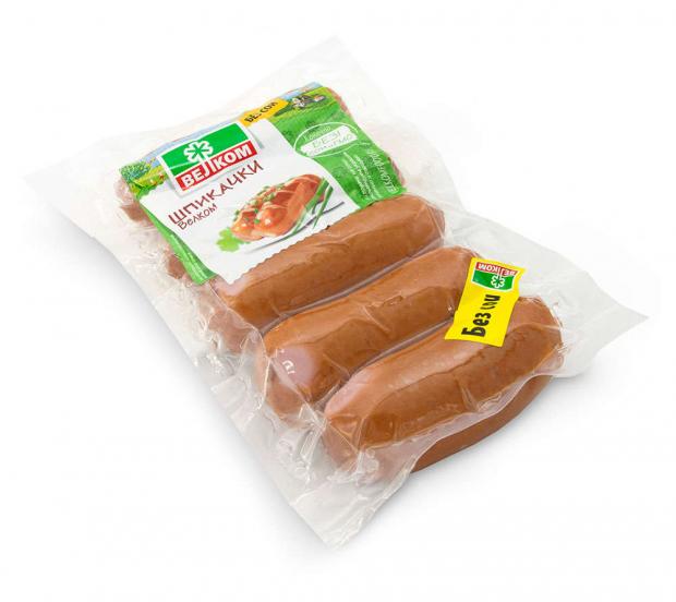 Шпикачки Велком 450 г 265₽