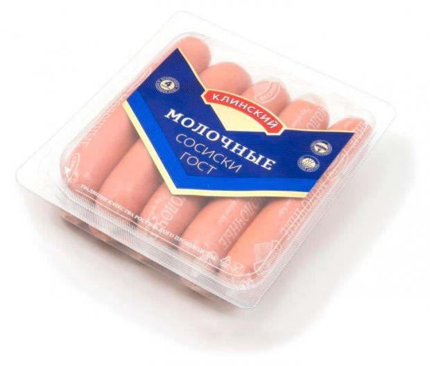 Сосиски Молочные Клинский 280 г 172₽