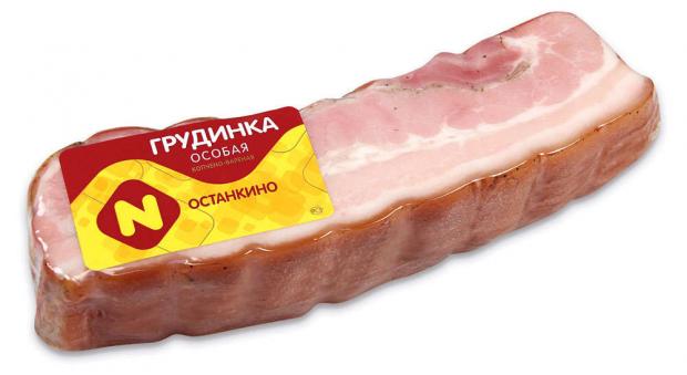 Грудинка копчено-вареная Останкино Особая 300 г 179₽