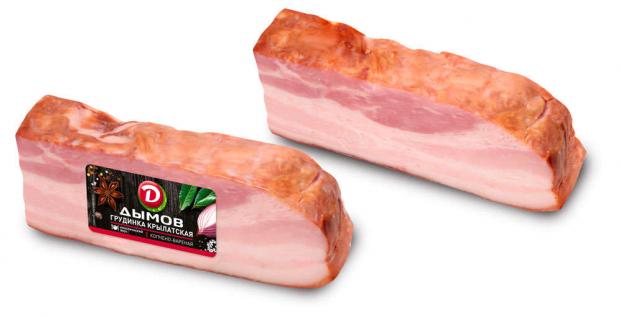 Грудинка варено-копченая Дымов Крылатская 370 г 239₽