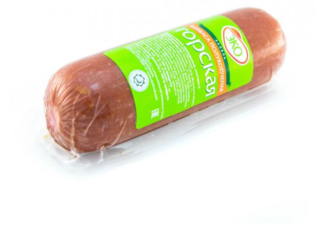 Колбаса полукопченая Горская ЭКОЛЬ Халяль минибатон 350 г 120₽