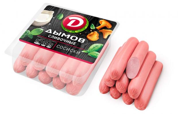 Сосиски Дымов Сливочные 464 г 308₽