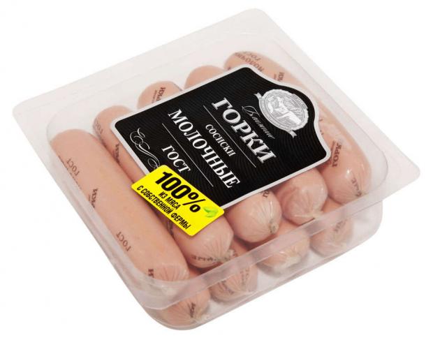 Сосиски Ближние Горки Молочные ГОСТ 450 г 264₽