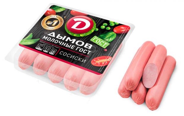 

Сосиски «Дымов» Молочные, 300 г