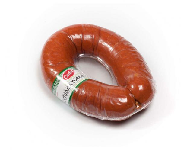 

Колбаса полукопченая «Сафа» Говяжья Халяль натуральная оболочка, 400 г