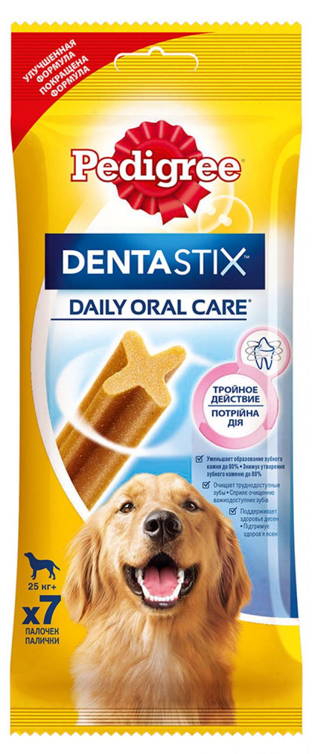 Лакомство для собак крупных пород Pedigree Dentastix, 270 г