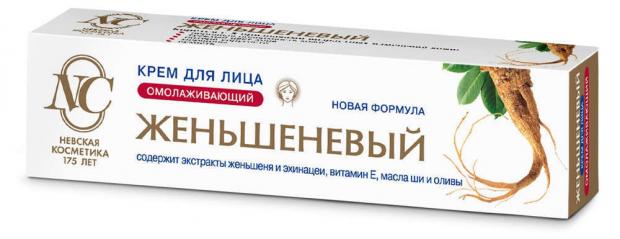 

Крем для лица «Невская Косметика» Женьшеневый, 40 мл