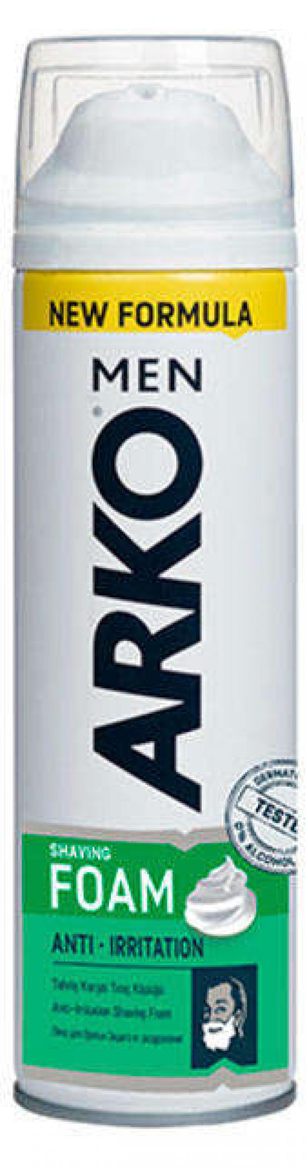 Пена для бритья Arko Anti-Irritation от раздражения 200 мл 133₽