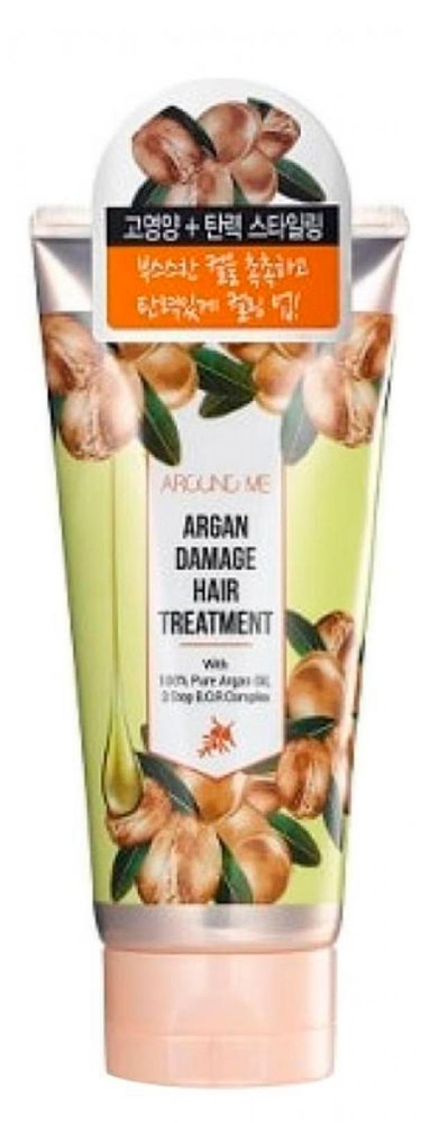 Маска для волос Welcos Around Me Argan Damage с маслом арганы, 200 мл